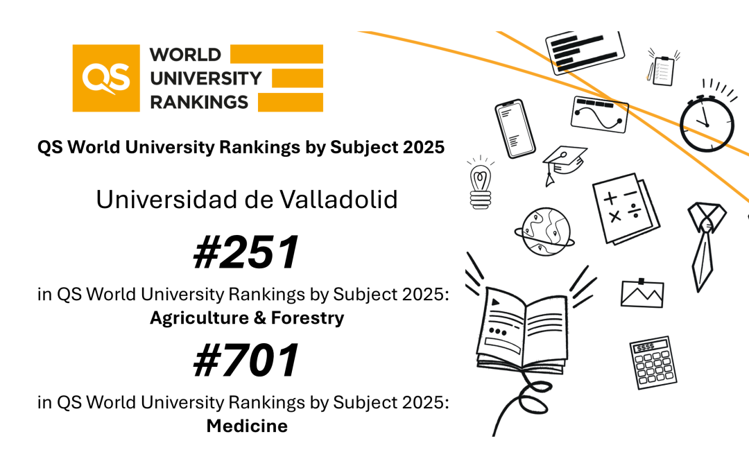 La Universidad de Valladolid asciende en el top mundial universitario en el ranking QS Subject 2025